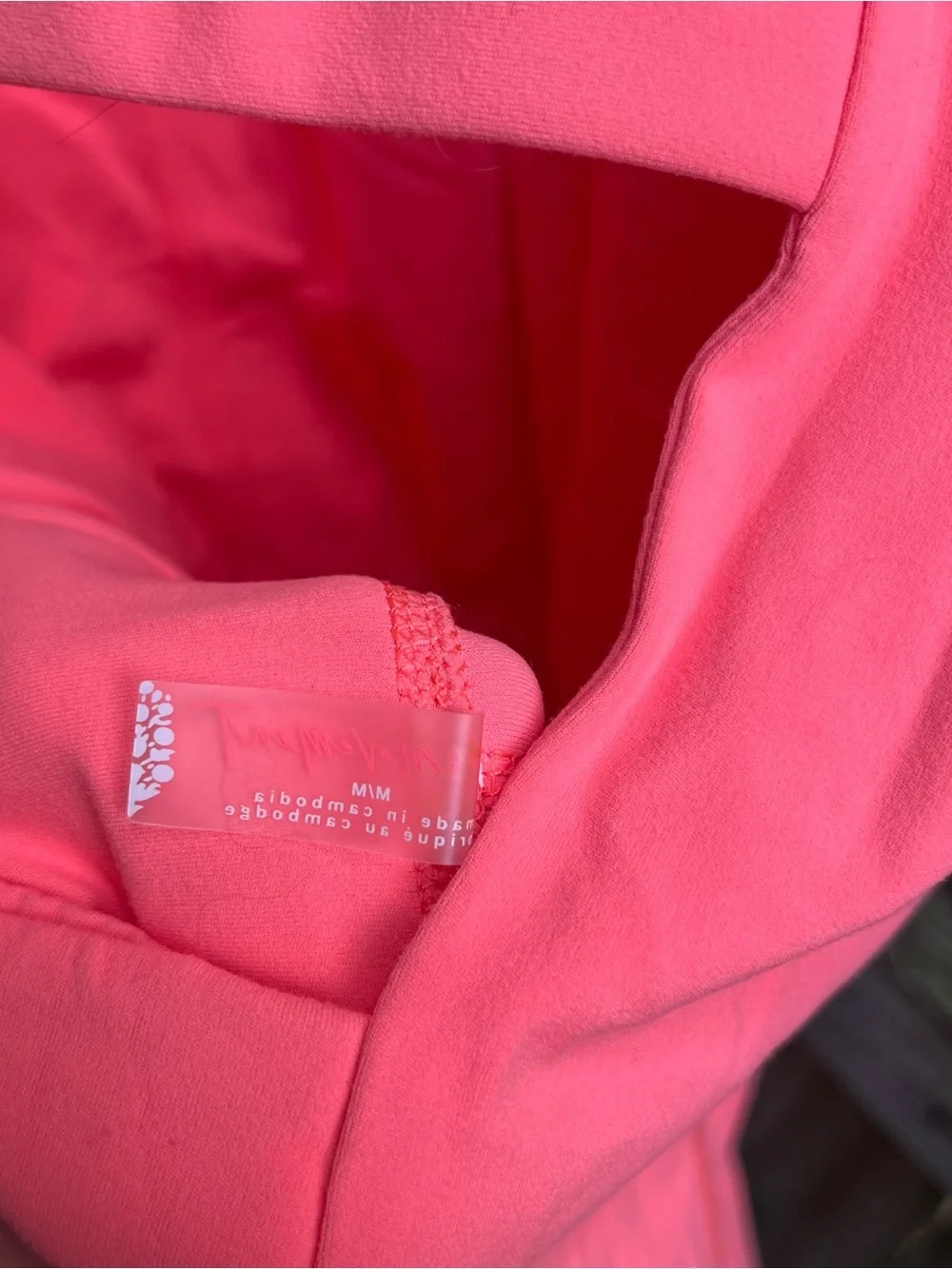 FP Movement by Free People Never Better Coral Cutout-Back Jumpsuit - Picture 5 of 5
